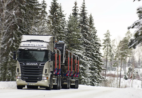 Scania R 2010 Scania R730 6x4 Highline Timber Truck 2010–13 wallpapers