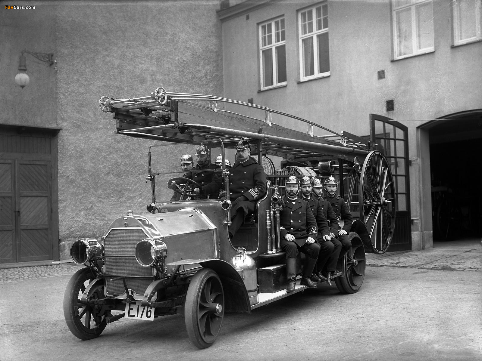 Pictures of Scania-Vabis Fire Engine Truck 1914 (1600 x 1200)