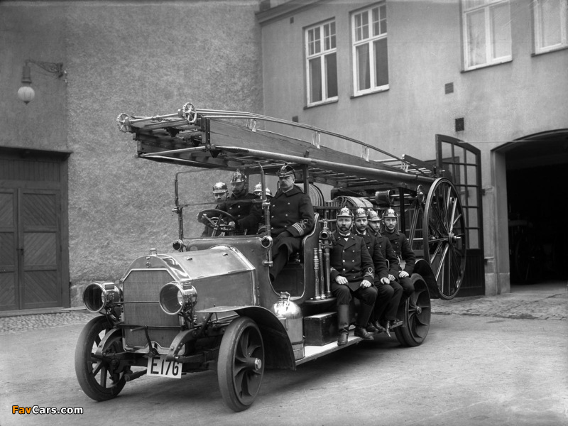 Pictures of Scania-Vabis Fire Engine Truck 1914 (800 x 600)