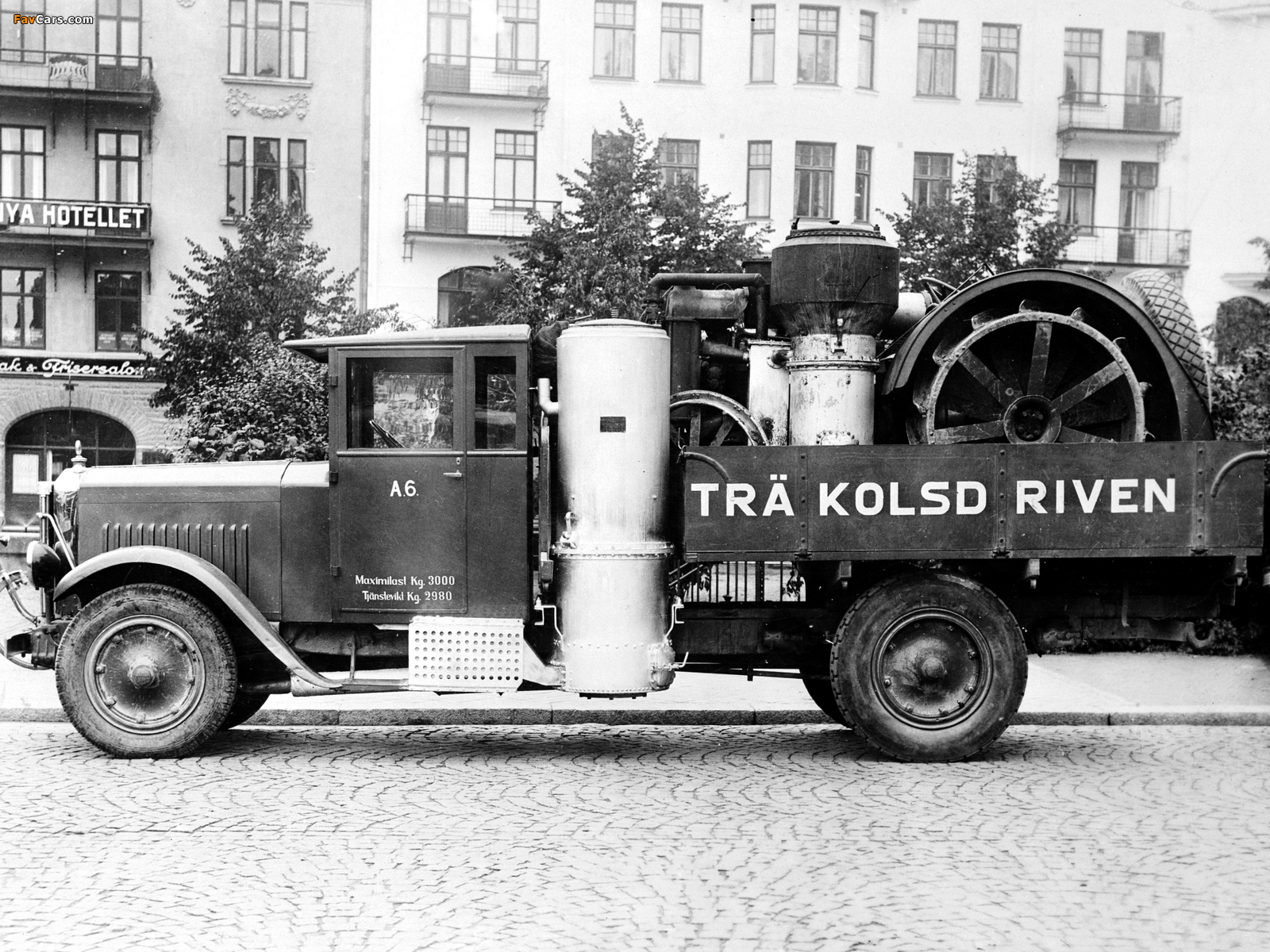 Scania-Vabis Gas Truck 1929 photos (1600 x 1200)