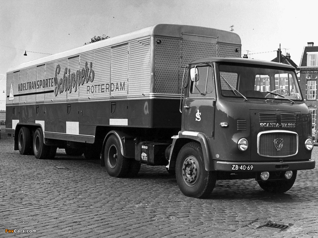 Scania-Vabis LB76 4x2 1963 pictures (1024 x 768)