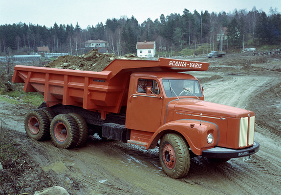 Scania-Vabis LT75 Tandem-Drive 15-tonne Tipper 1960 wallpapers
