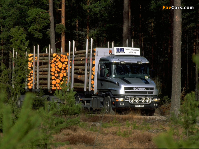 Pictures of Scania T144G 460 6x4 Timber Truck 1995–2004 (640 x 480)