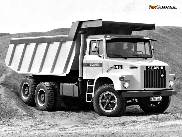 Scania LT146 6x4 Tipper 1976–81 images (640 x 480)