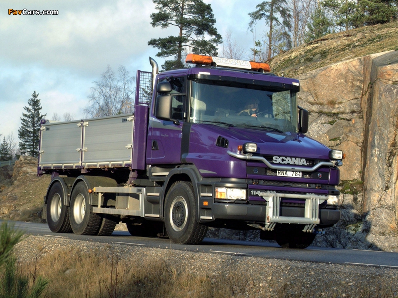 Scania T114G 340 6x4 Tipper 1995–2004 pictures (800 x 600)
