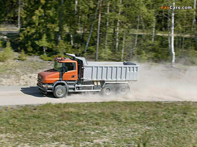 Scania T380 6x4 Tipper 2004–05 photos (640 x 480)