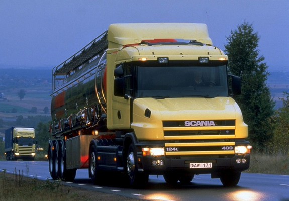 Scania T124L 400 4x2 1995–2004 wallpapers