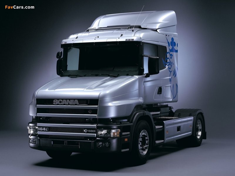 Scania T164L 580 4x2 Highline 1995–2004 wallpapers (800 x 600)