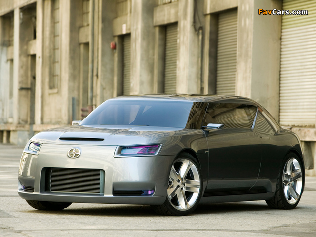 Scion Fuse Sports Coupe Concept 2006 wallpapers (640 x 480)