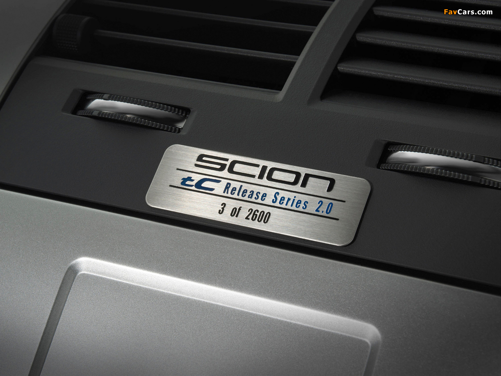 Scion tC Release Series 2.0 2006 pictures (1024 x 768)