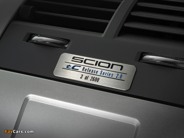Scion tC Release Series 2.0 2006 pictures (640 x 480)
