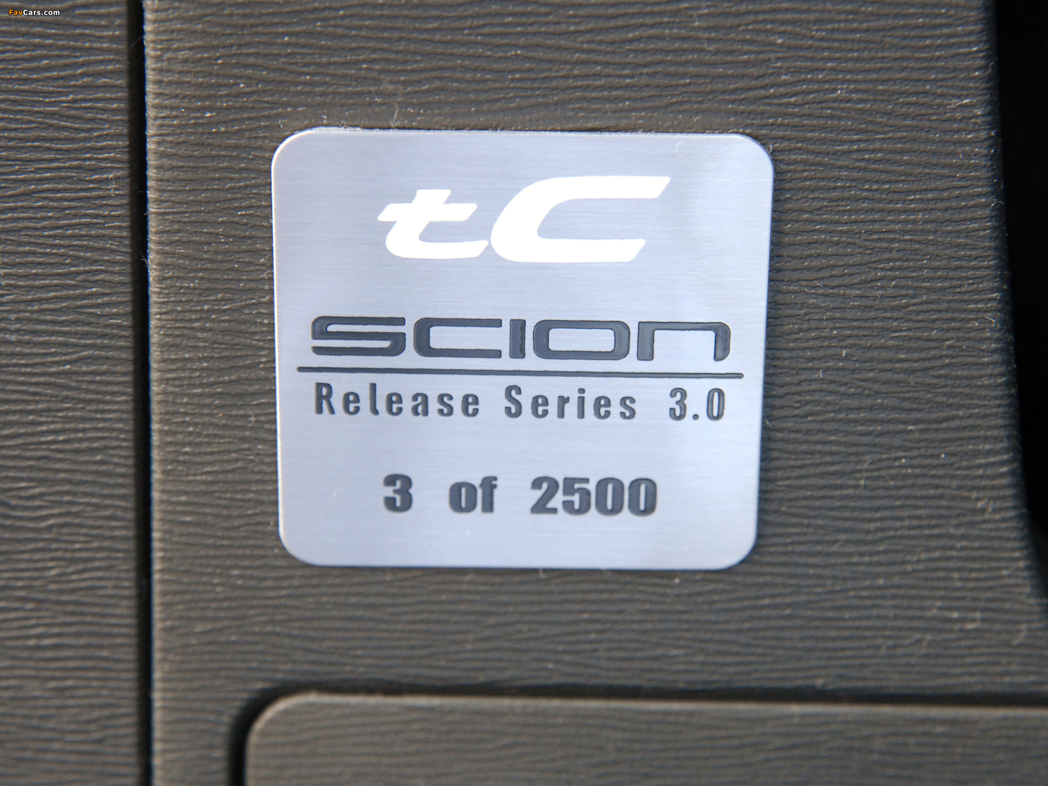 Scion tC Release Series 3.0 2007 images (2048 x 1536)