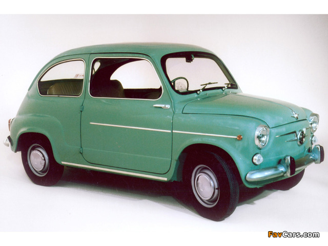 Seat 600D 1963–70 wallpapers (640 x 480)