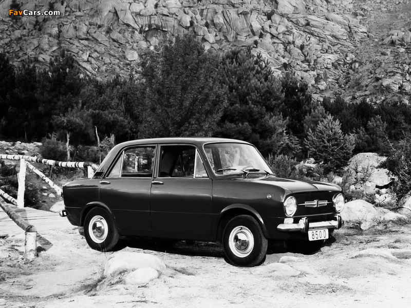 Seat 850 4-door Sedan 1967–74 images (800 x 600)