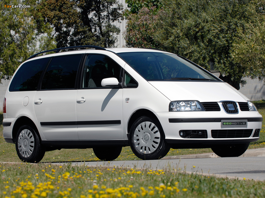 Pictures of Seat Alhambra Ecomotive 2008–10 (1024 x 768)