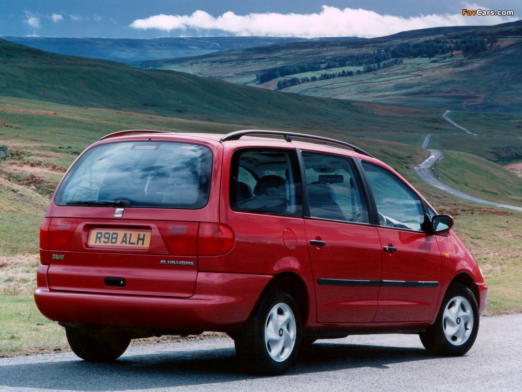 Seat Alhambra 1996–2000 images (1024 x 768)