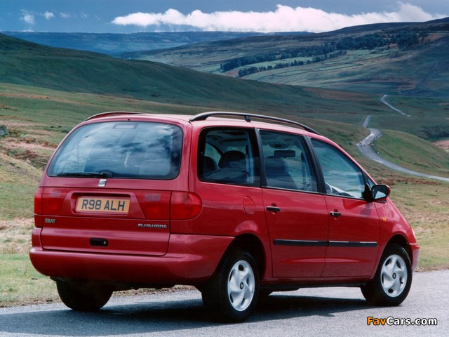 Seat Alhambra 1996–2000 images (640 x 480)