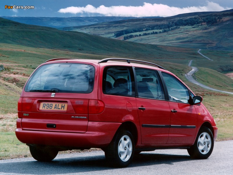 Seat Alhambra 1996–2000 images (800 x 600)