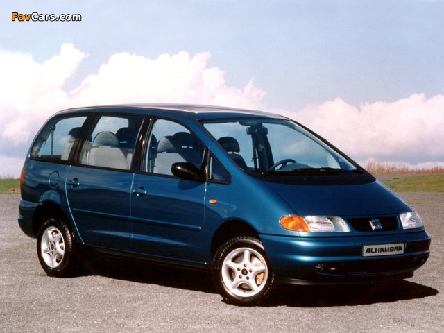 Seat Alhambra 1996–2000 wallpapers (640 x 480)