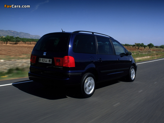 Seat Alhambra 2000–10 images (640 x 480)