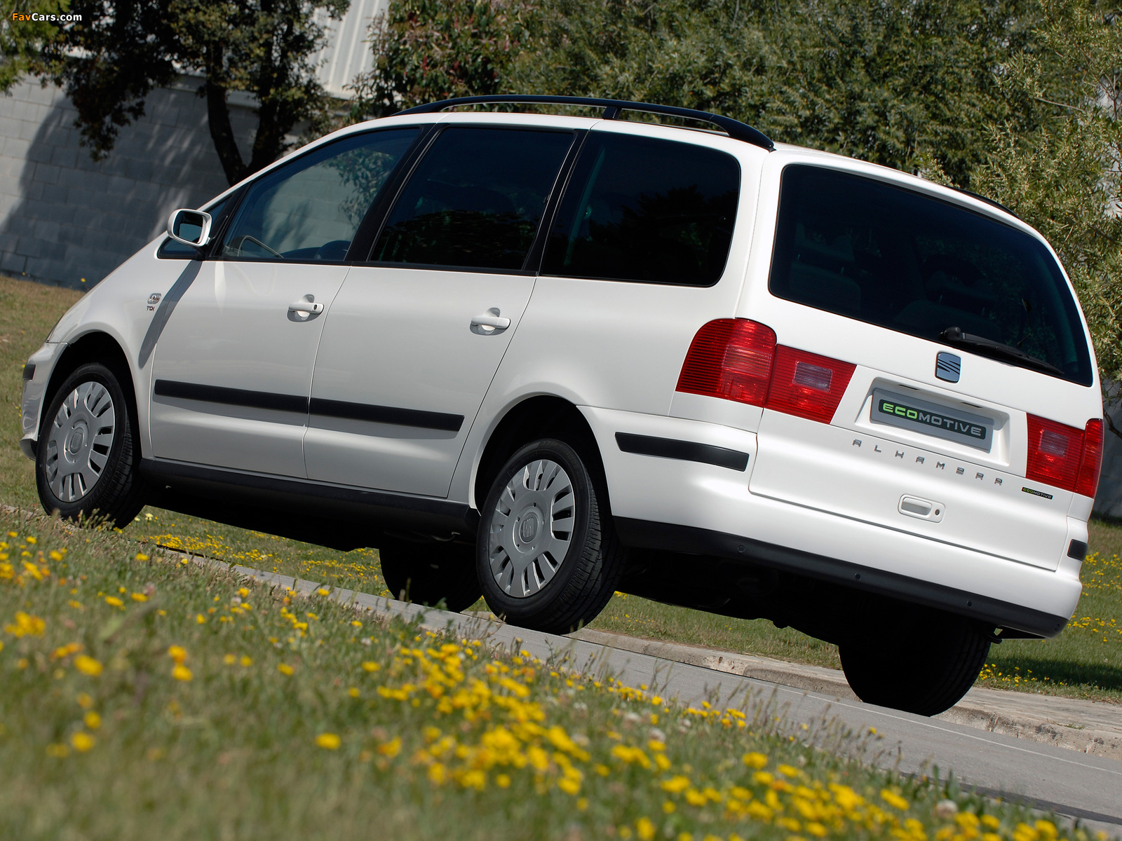 Seat Alhambra Ecomotive 2008–10 wallpapers (1600 x 1200)