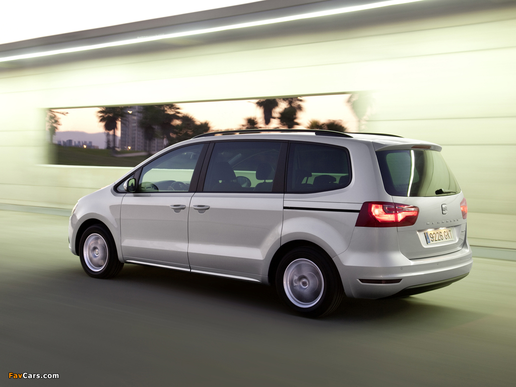 Seat Alhambra 2010 wallpapers (1024 x 768)