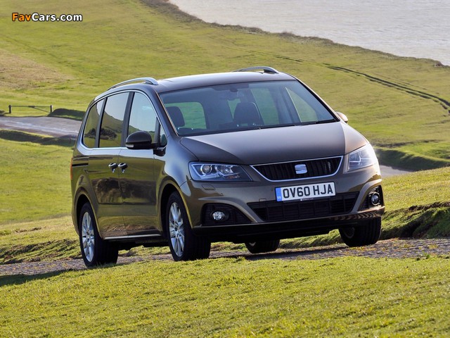 Seat Alhambra UK-spec 2010 wallpapers (640 x 480)