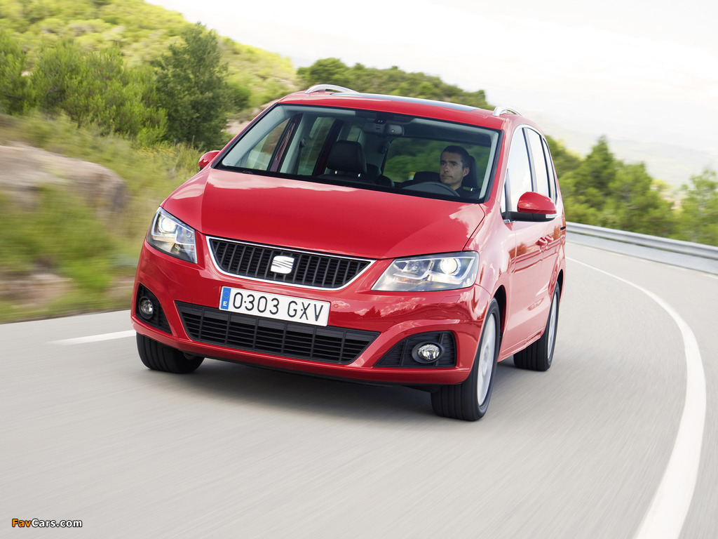 Seat Alhambra 2010 wallpapers (1024 x 768)