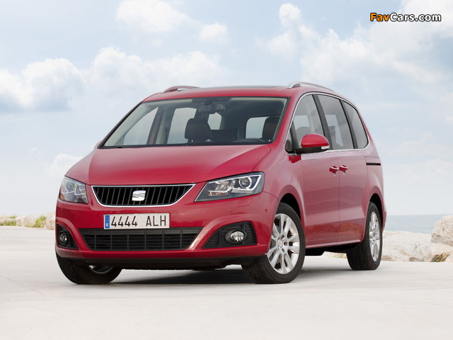 Seat Alhambra 4 2011 images (640 x 480)