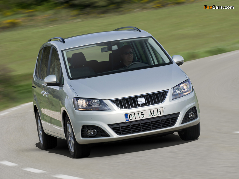 Seat Alhambra 4 2011 wallpapers (800 x 600)