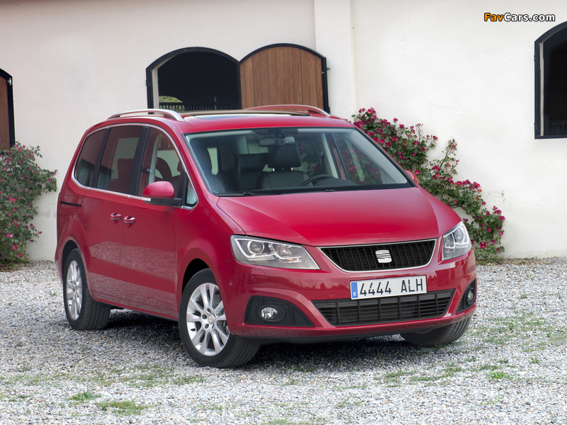 Seat Alhambra 4 2011 wallpapers (800 x 600)