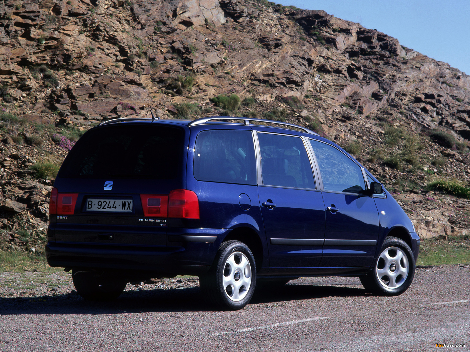 Seat Alhambra 2000–10 wallpapers (1600 x 1200)