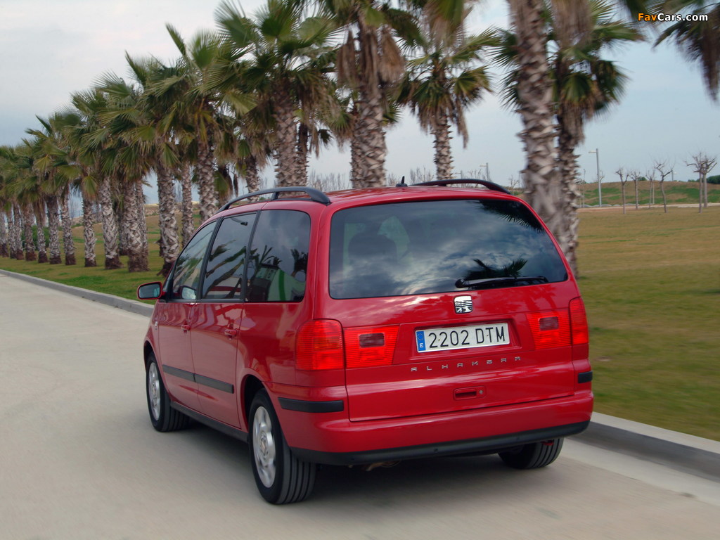 Seat Alhambra 2000–10 wallpapers (1024 x 768)