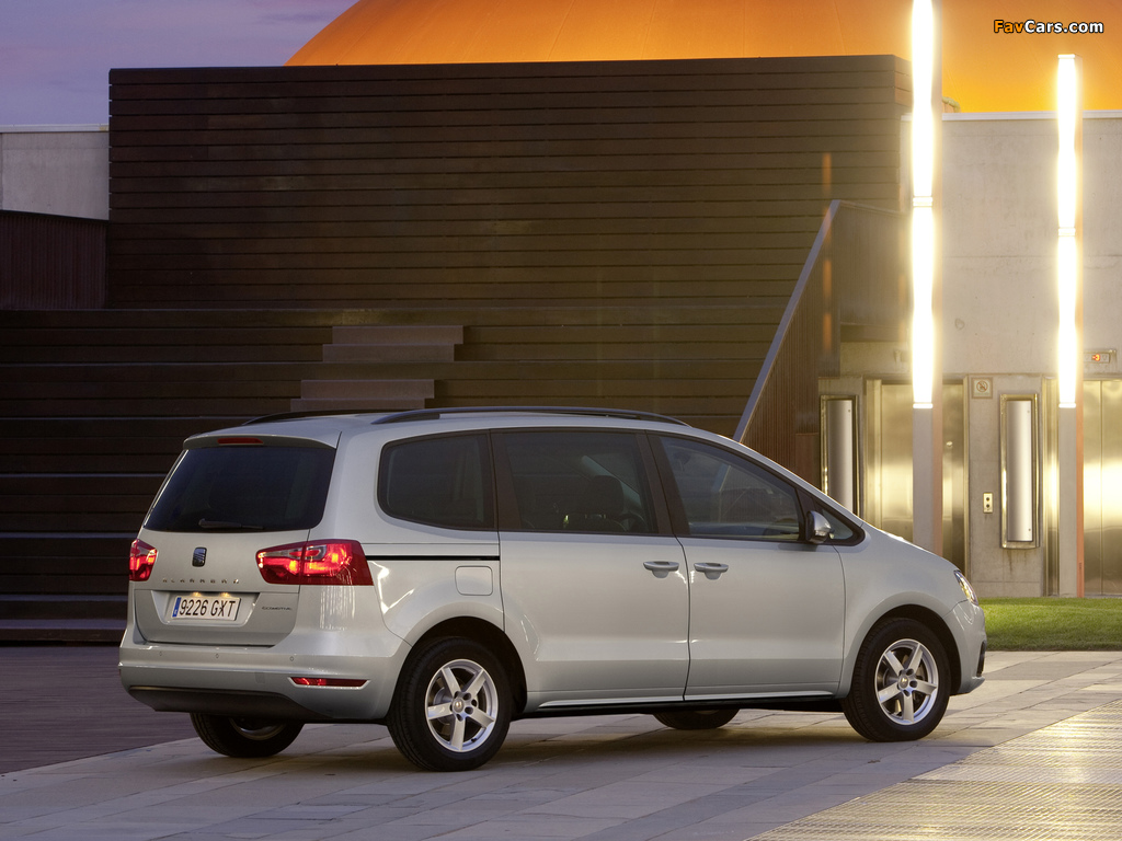Seat Alhambra 2010 wallpapers (1024 x 768)