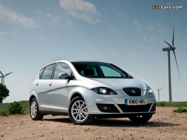 Images of Seat Altea Ecomotive UK-spec 2009 (640 x 480)