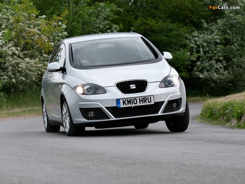 Seat Altea Ecomotive UK-spec 2009 photos (800 x 600)