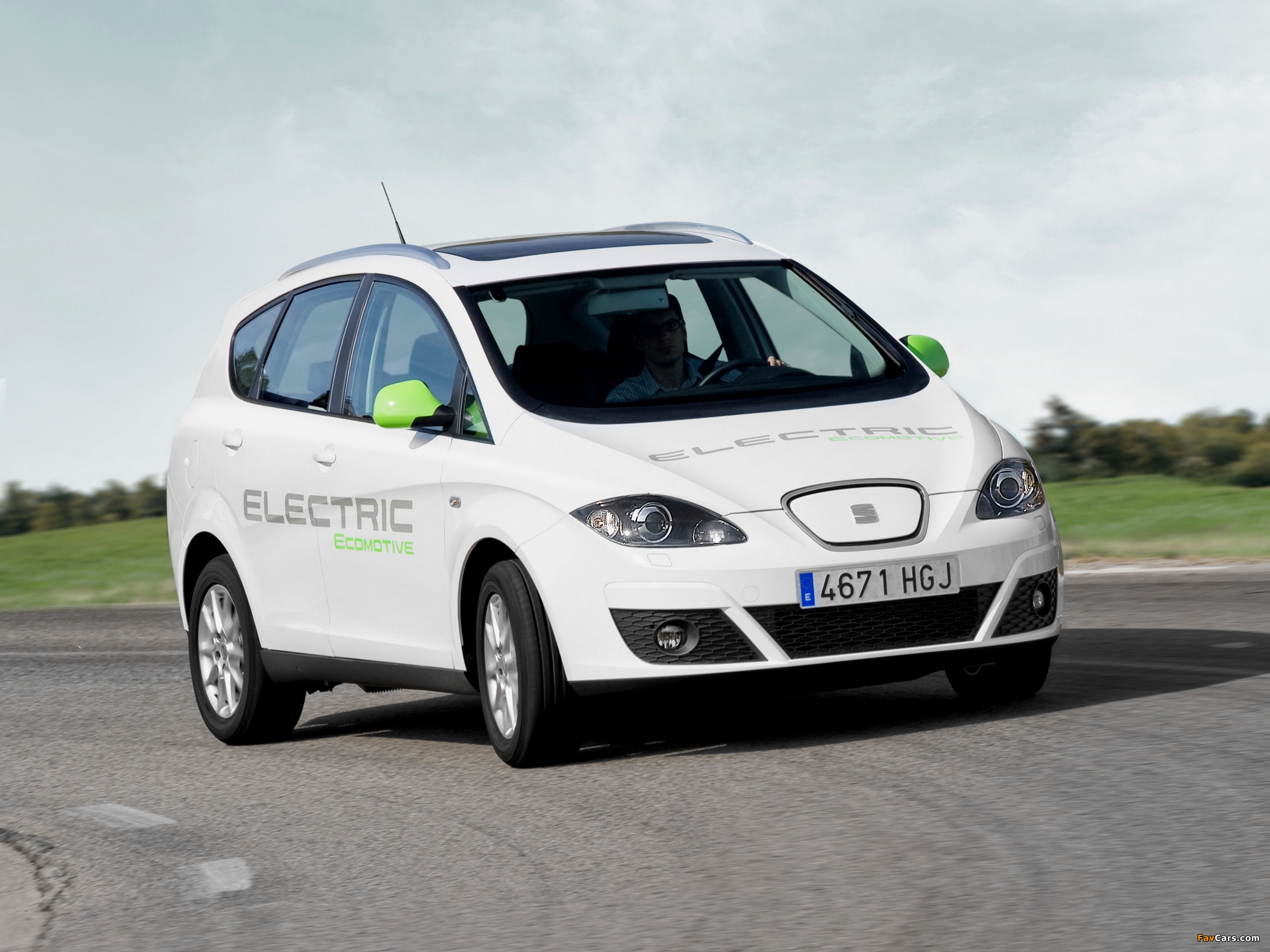 Seat Altea XL Electric Ecomotive Concept 2011 images (2048 x 1536)