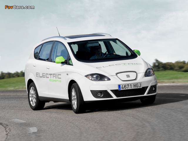 Seat Altea XL Electric Ecomotive Concept 2011 images (640 x 480)
