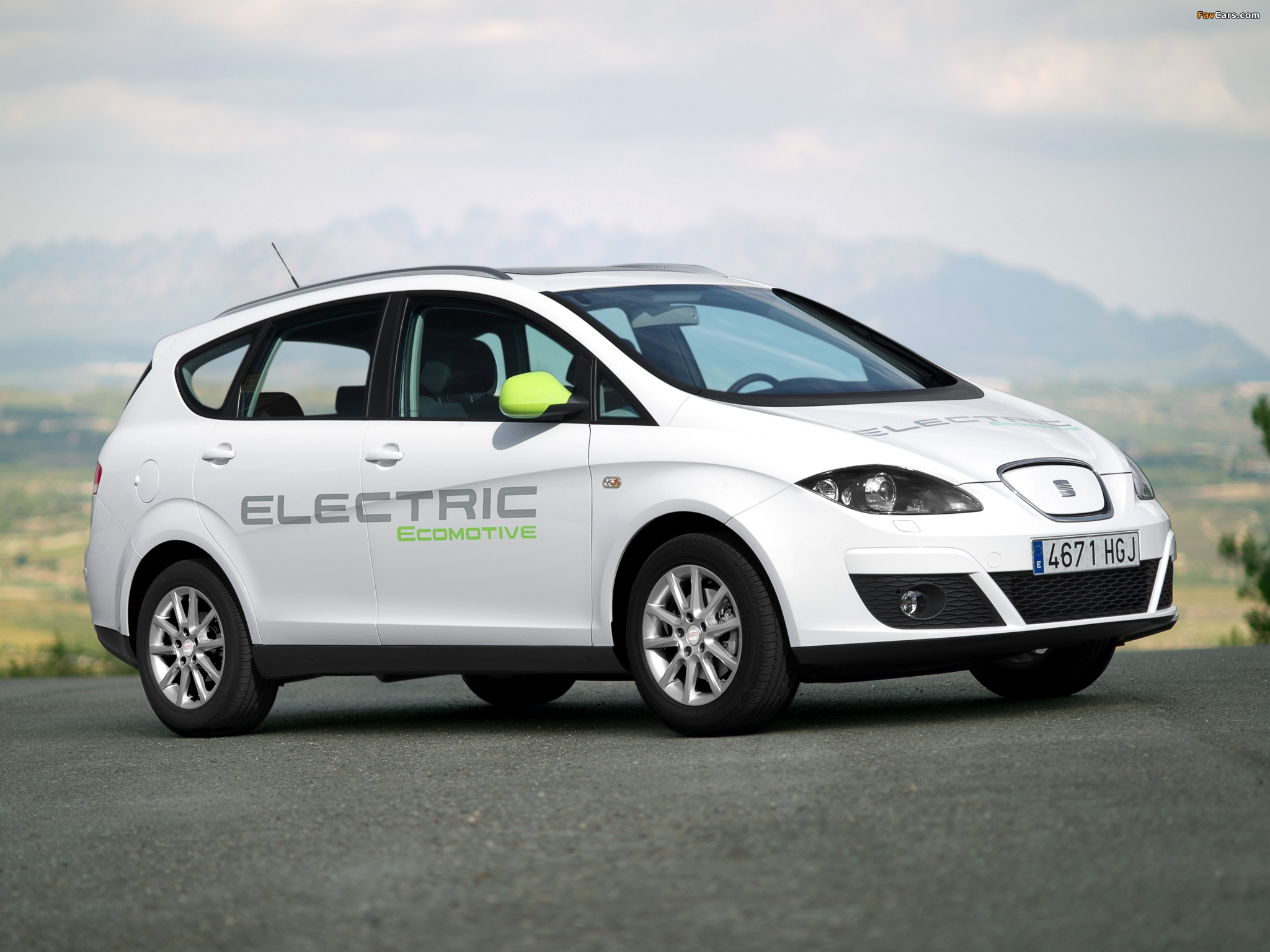 Seat Altea XL Electric Ecomotive Concept 2011 pictures (2048 x 1536)