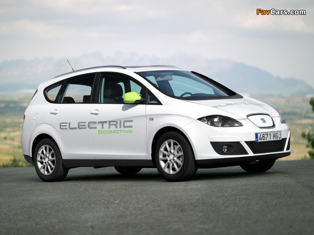 Seat Altea XL Electric Ecomotive Concept 2011 pictures (640 x 480)