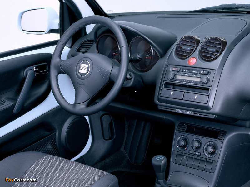 Seat Arosa (6HS) 2000–04 images (800 x 600)