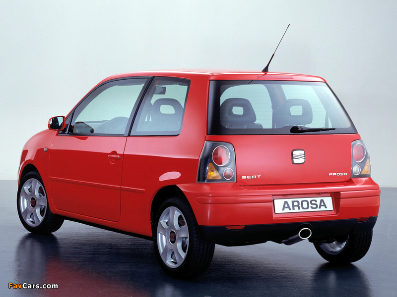 Seat Arosa (6HS) 2000–04 wallpapers (800 x 600)