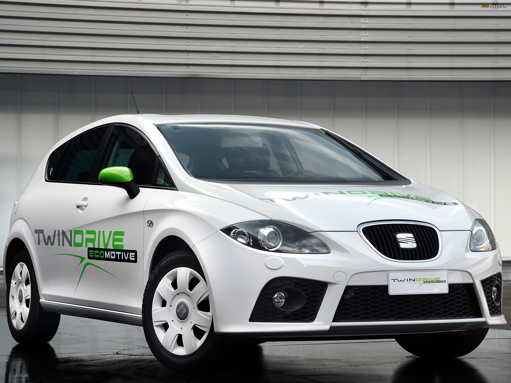 Seat Leon TwinDrive Ecomotive Prototype 2009 wallpapers (2048 x 1536)