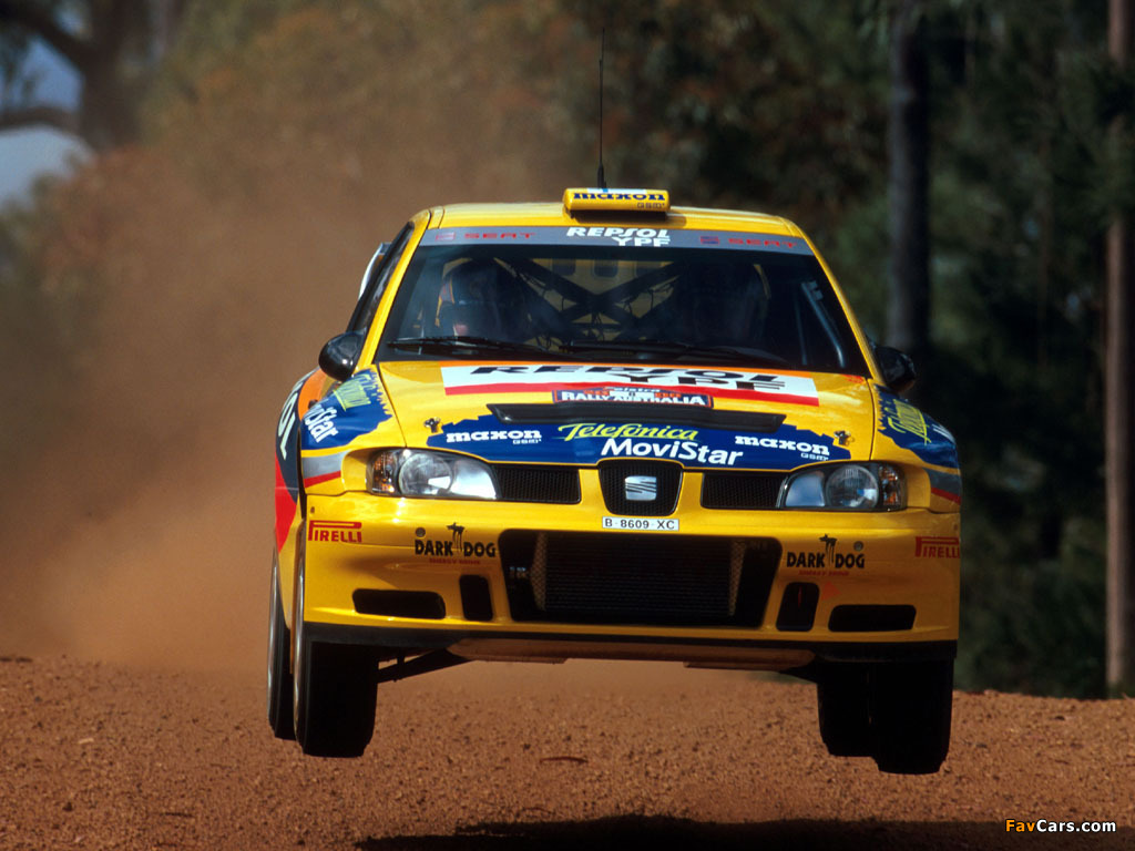 Seat Cordoba WRC 2000 wallpapers (1024 x 768)