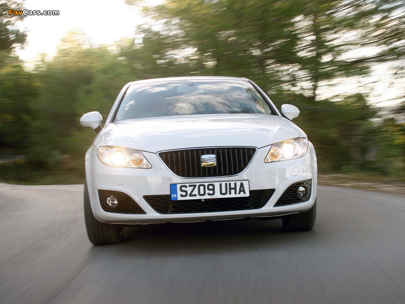 Seat Exeo UK-spec 2009–11 photos (800 x 600)