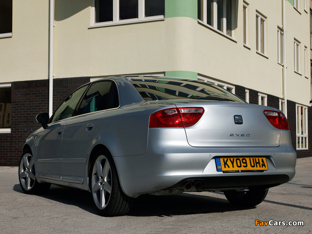 Seat Exeo UK-spec 2009–11 photos (640 x 480)