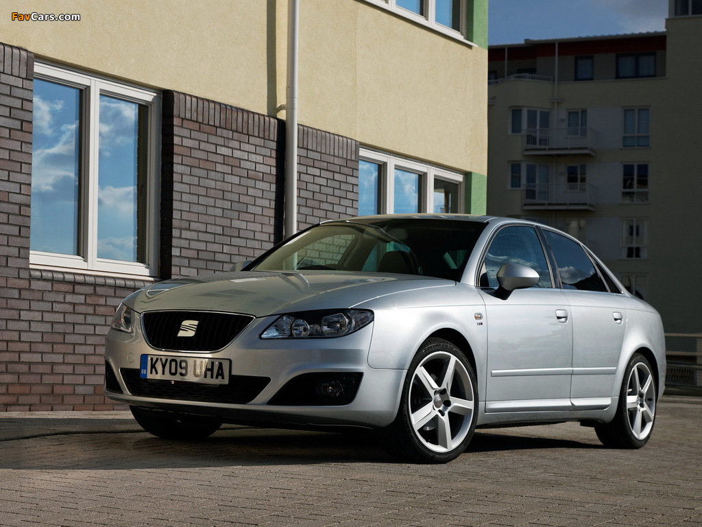 Seat Exeo UK-spec 2009–11 pictures (1024 x 768)