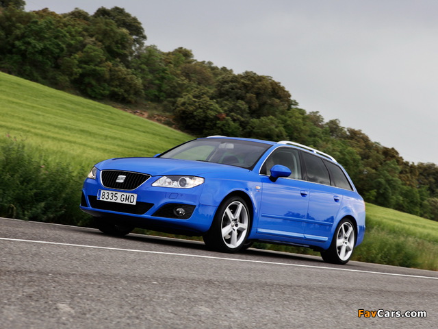 Seat Exeo ST 2009–11 wallpapers (640 x 480)