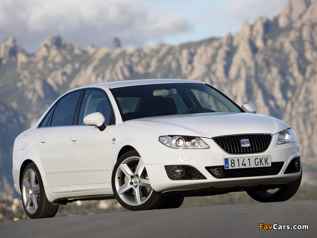 Seat Exeo 2009–11 wallpapers (640 x 480)