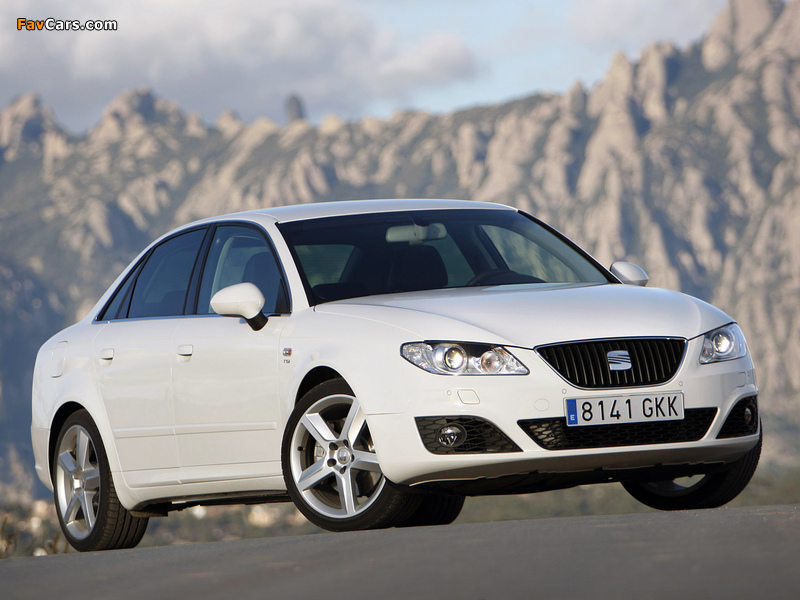 Seat Exeo 2009–11 wallpapers (800 x 600)